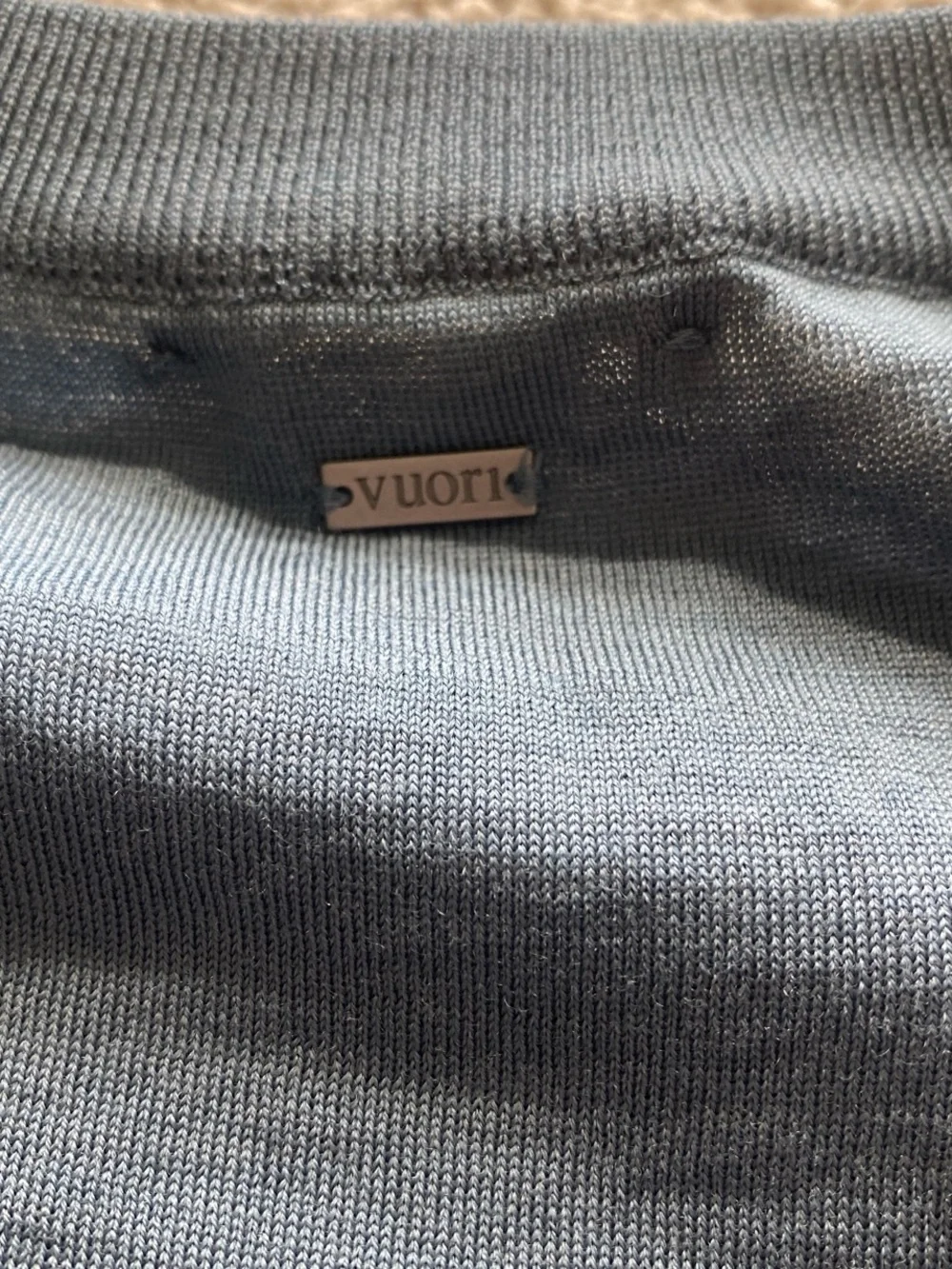 Vuori Mens Merino Fine Gauge Wool Sweater